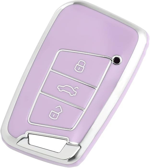 OFFCURVE for Volkswagen Key Fob Cover Soft TPU Key Fob Case Full Protector for 3 Buttons Key Fob ... | Amazon (US)