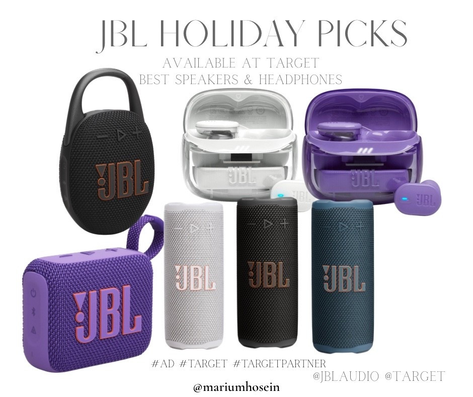 #Ad I love how JBL has a gift in every budget. Like these super cute speakers would make the perfect gift for any age. Also I love the JBL tune 2 ear buds. They are noise cancelling, have spatial sound and I can take calls so easily without having to take them out of my ear. Not to mention the sounds quality is elite. Available at target
@jblaudio @Target #Target #TargetPartner 