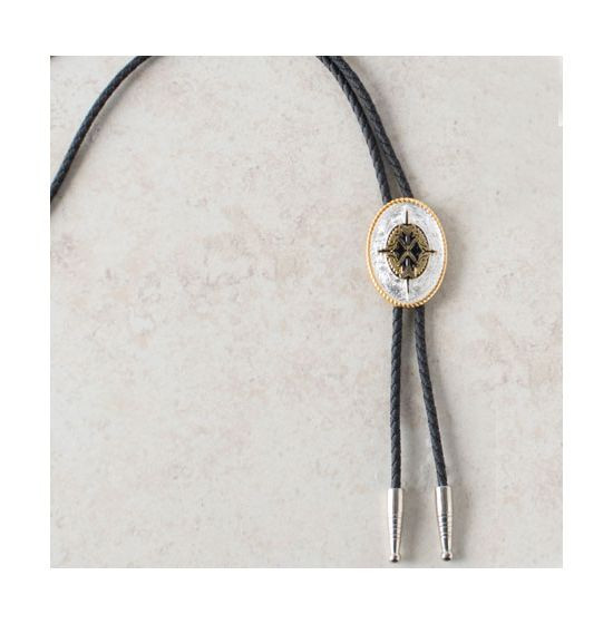 Gold and Black Four Points Bolo Tie | Rod's Western Palace/ Country Grace