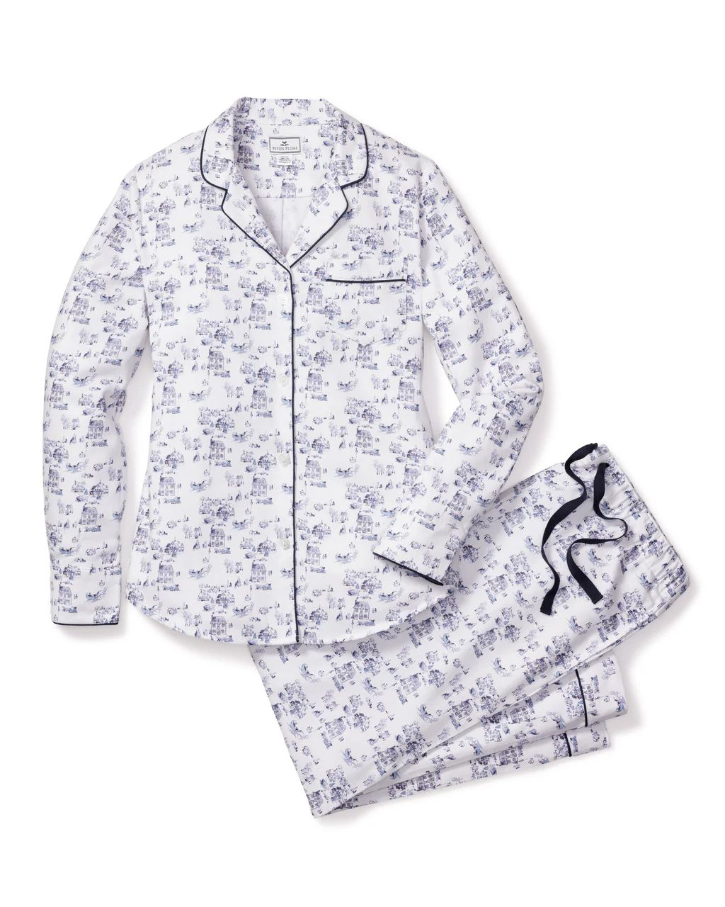 Women's Winter Vignette Pajama Set | Petite Plume