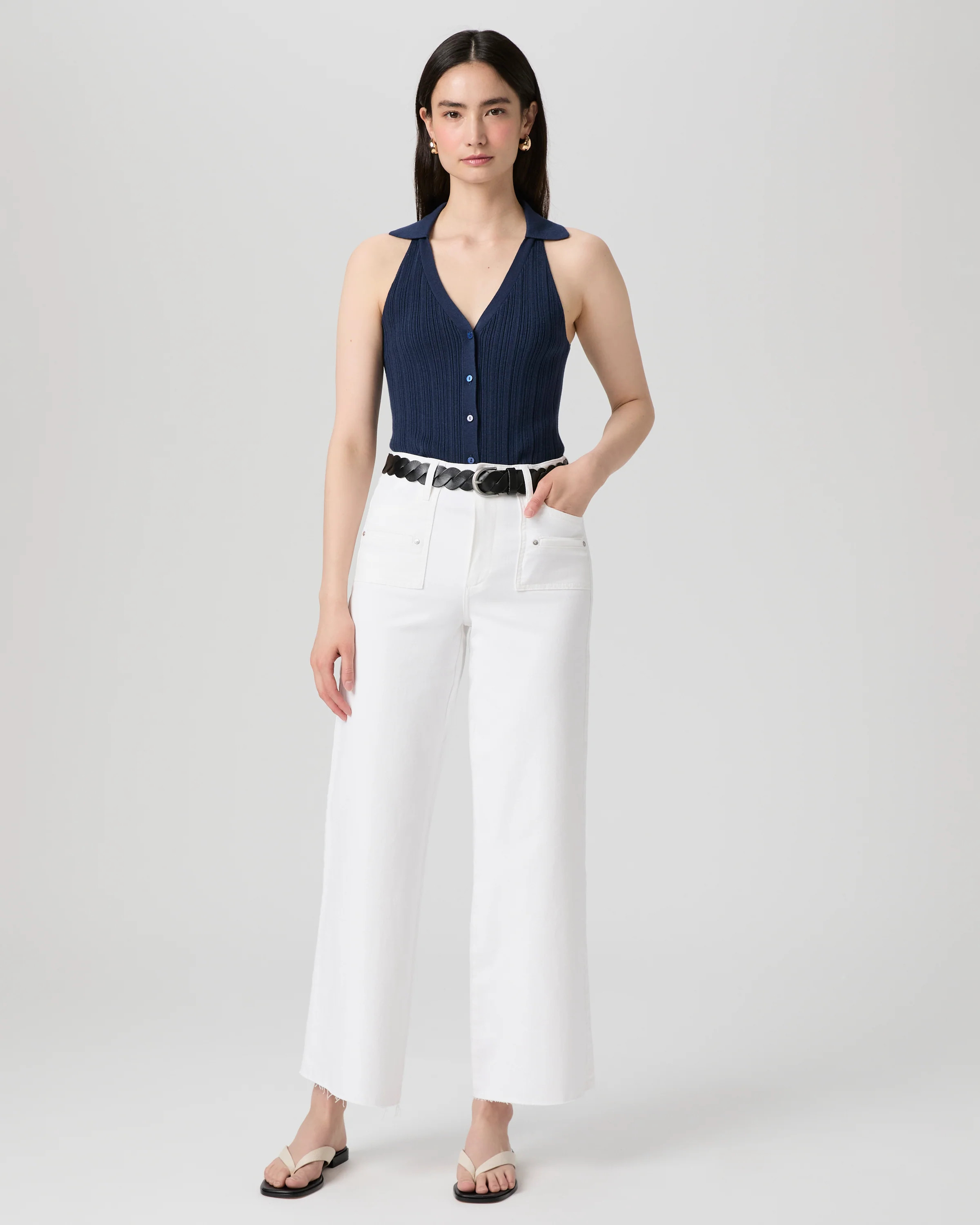 Anessa 31" Wide Leg Jean | Paige