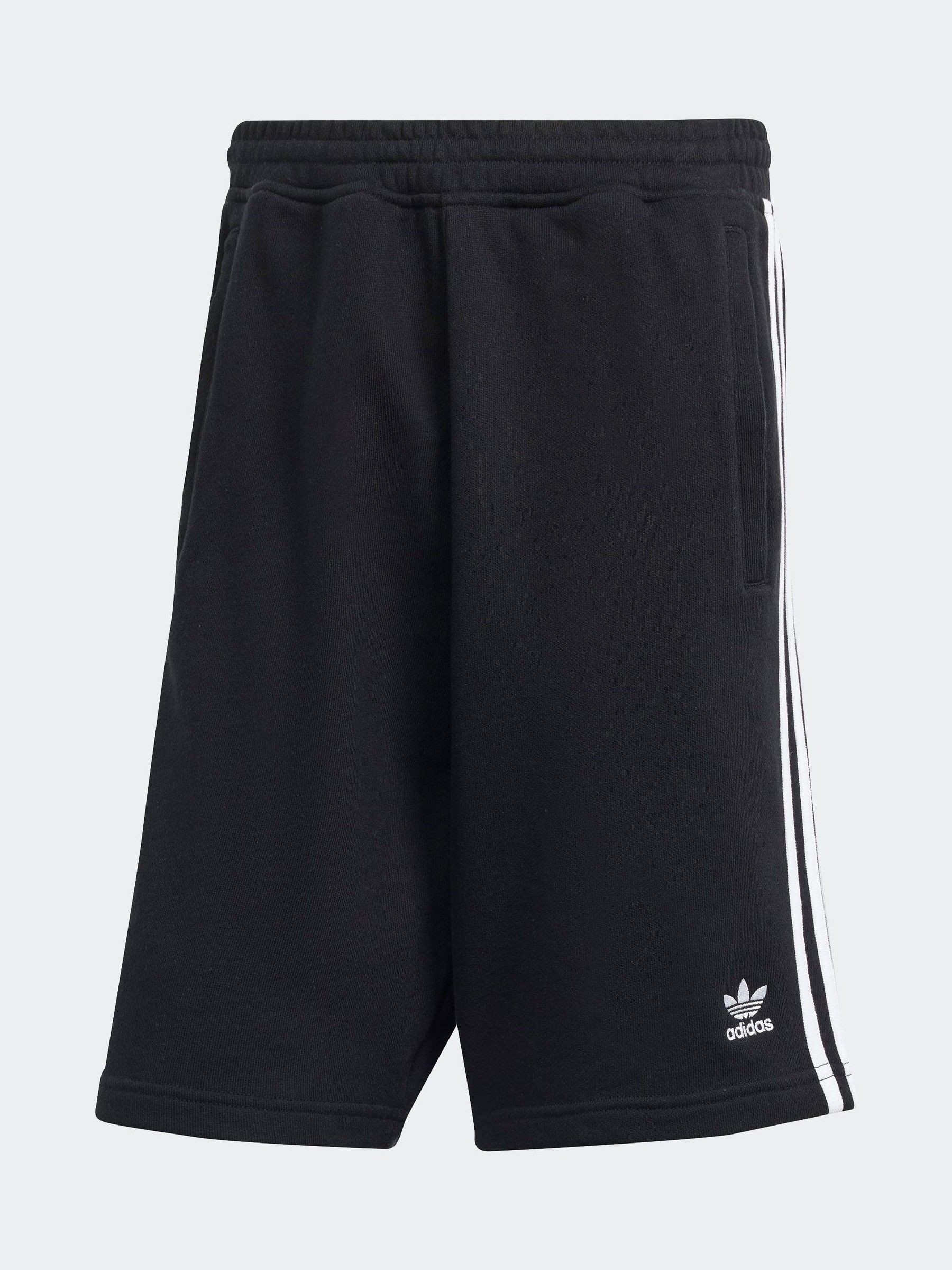adidas originals adidas Originals Black Adicolor 3-Stripes Shorts | Next US