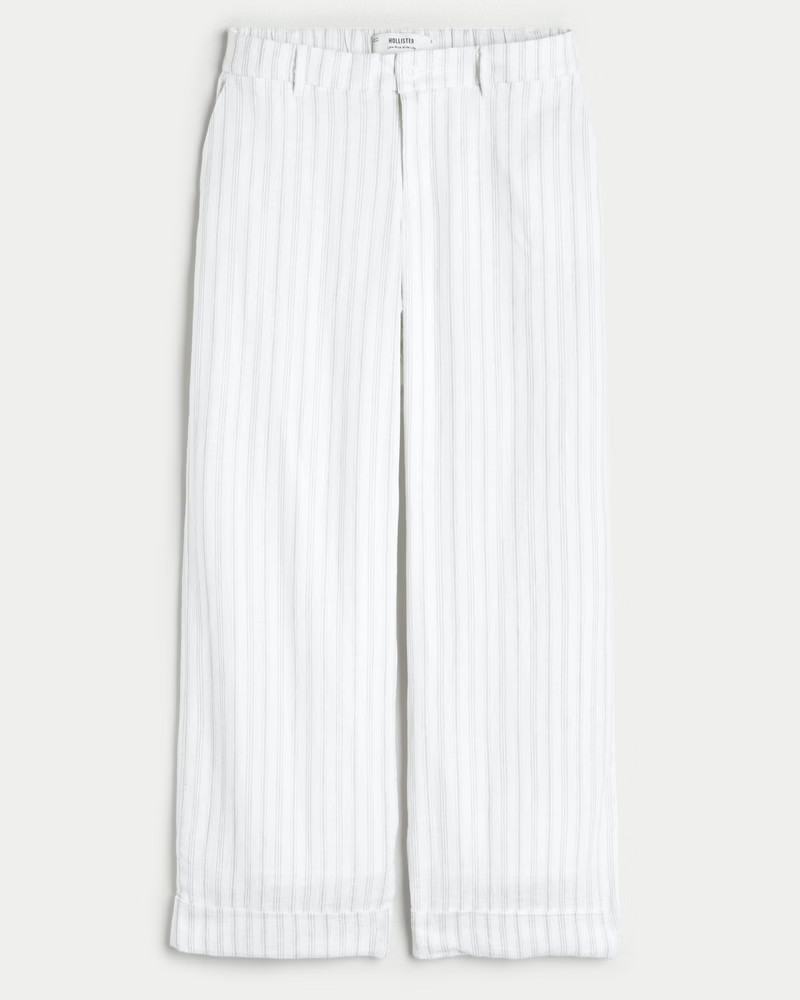 Women's Low-Rise Wide-Leg Pants | Women's Bottoms | HollisterCo.com | Hollister (US)