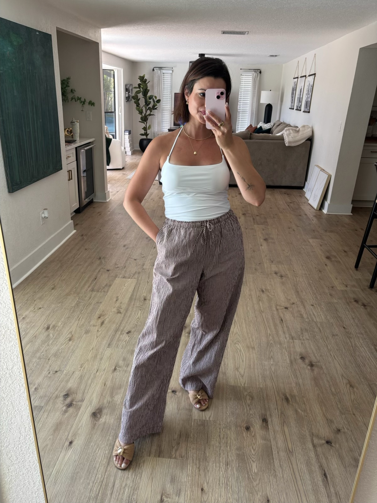 Comfy, light, and breathable look to wear in the heat of spring and summer! These gingham pants are a 10/10!

#LTKootd #LTKgrwm #LTKdayinmylife