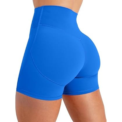 Unthewe Workout Butt Lifting Shorts for Women High Waisted Seamless Gym Yoga Booty Shorts | Amazon (US)