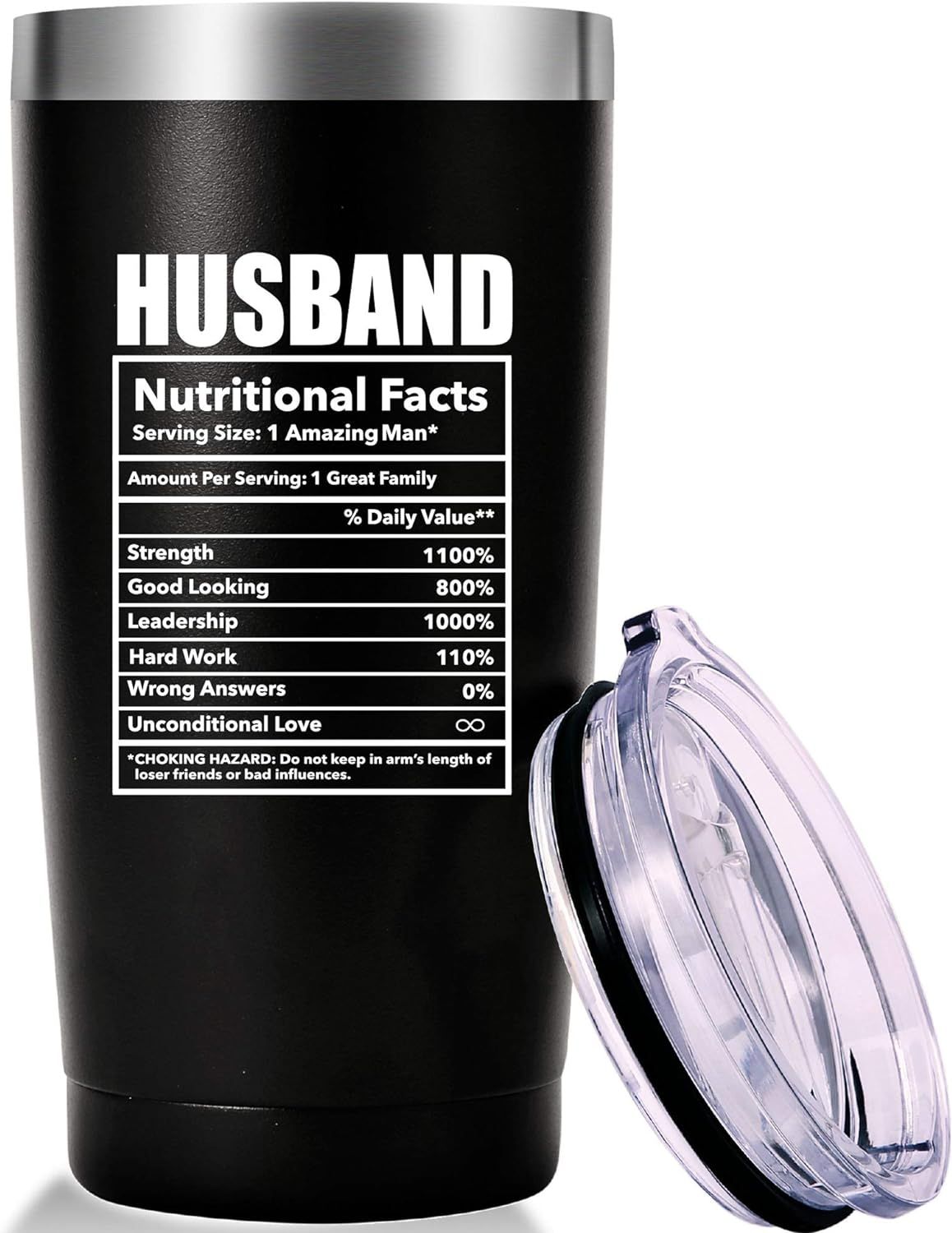 Husband Nutritional Facts Mug.Funny Father's Day,Valentine's Day Gifts.Anniversary,Birthday,Chris... | Amazon (US)