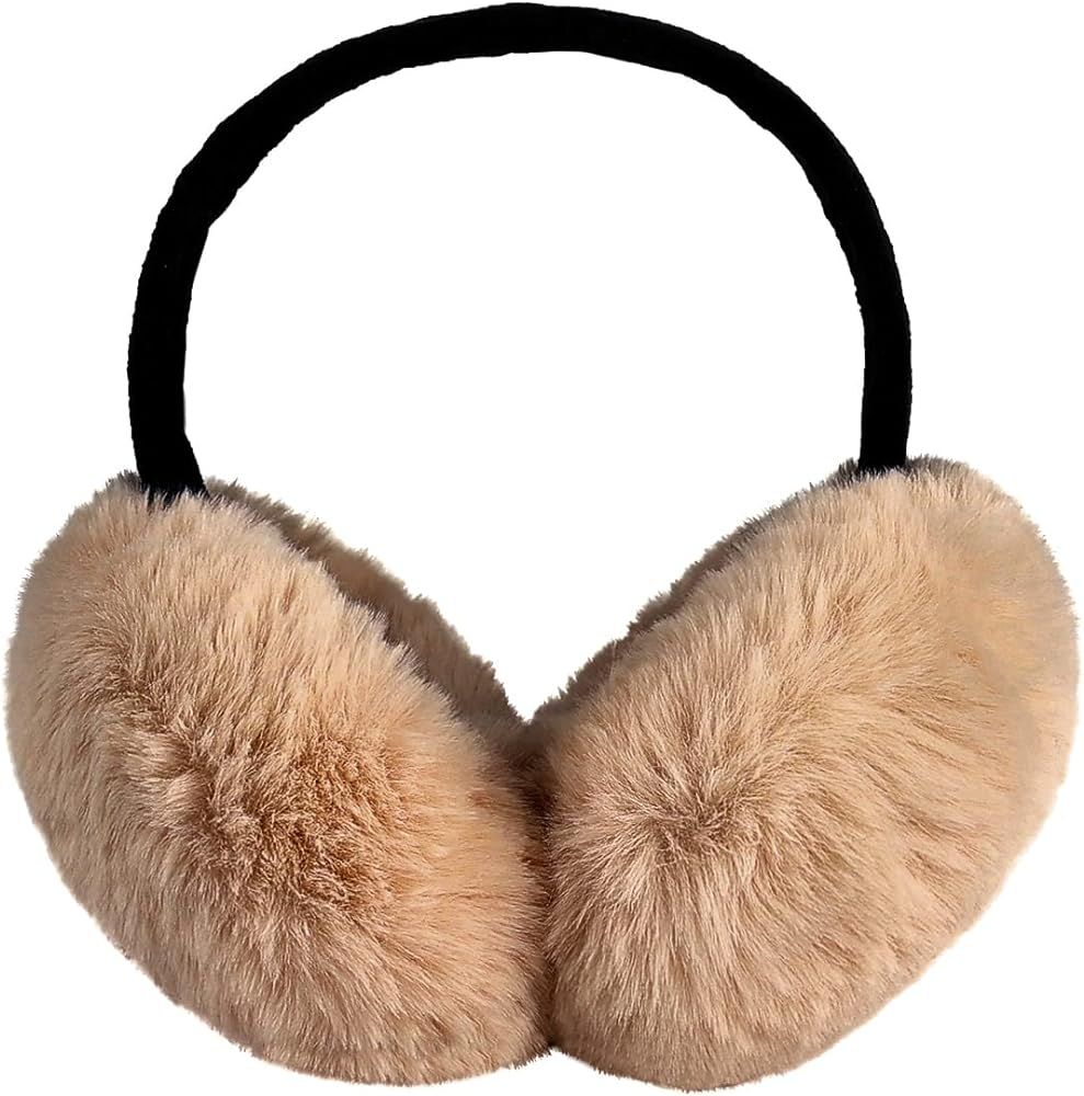 Surblue Cute Animal Earmuffs Winter Warm Outdoor Ear Covers Headband Fur Earwarmer… | Amazon (US)