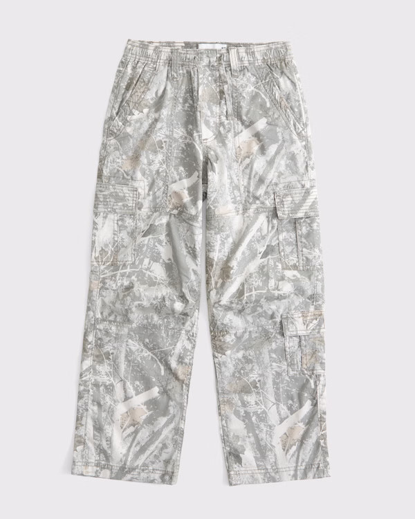 baggy pull-on cargo pants | Abercrombie & Fitch (US)