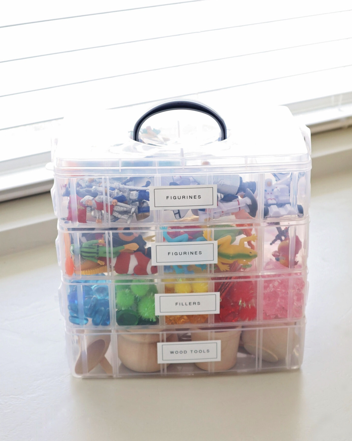 This isn’t one of the ways that I really like to store and organize sensory bin supplies. I love how you can find multiple sets and add on to them because they just click together. Great for organizing the playroom.


#LTKKids #LTKHome #LTKFamily