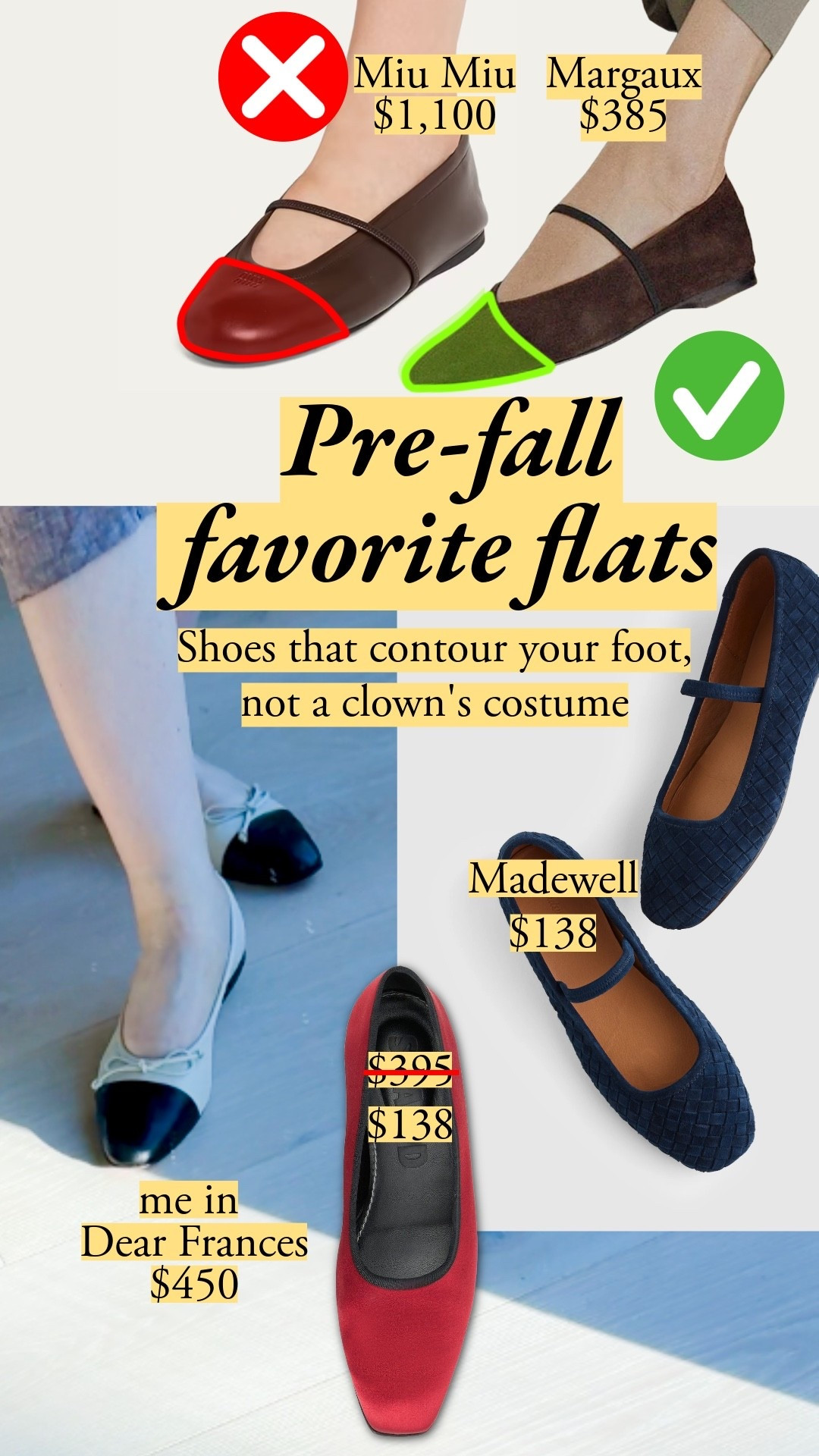 My own personal favorites and the winners with contoured toe boxes, no rushed stretched out leather, no visible inner structure. 25% off my soft flats from Haven Well Within! Size down if you're between sizes.

#LTKootd #LTKSeasonal