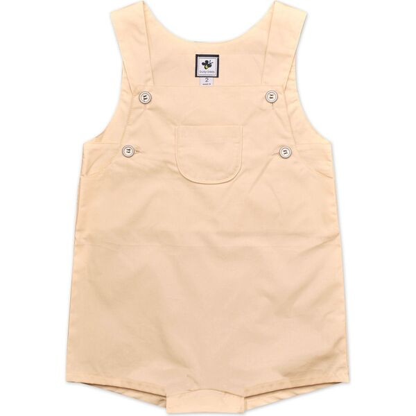 George Infant And Toddler Romper Cotton Poplin, Khaki | Maisonette