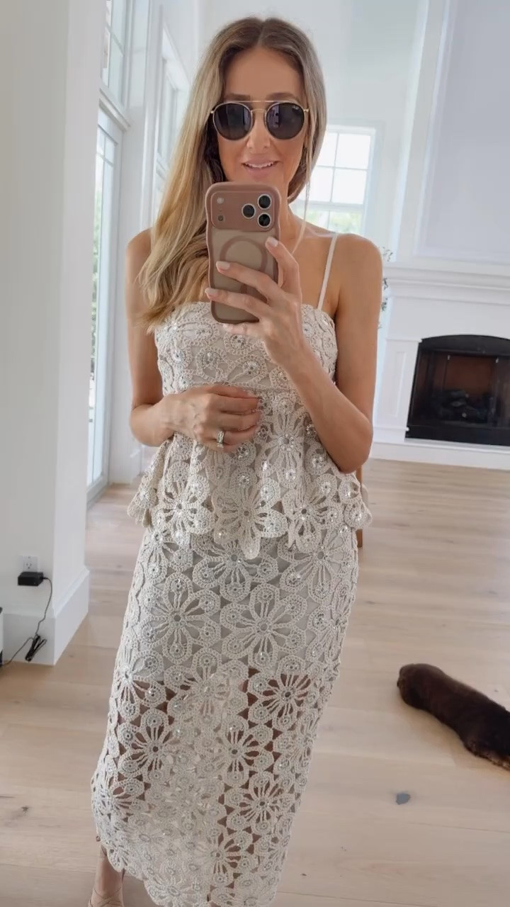 My newest purchase for this summer from AQUA at Bloomingdale's! So excited to wear this beautiful, fun, and feminine set. It runs true to size I’m wearing size small.

#LTKU #LTKSeasonal #LTKootd