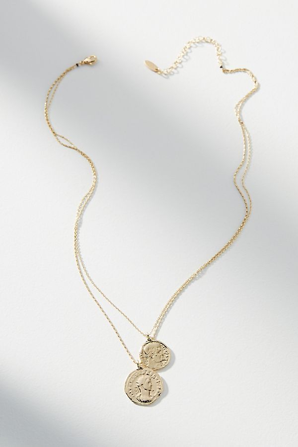 Lucky Penny Layered Necklace | Anthropologie (US)
