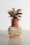 Shae Rattan Ottoman | Urban Outfitters (US and RoW)