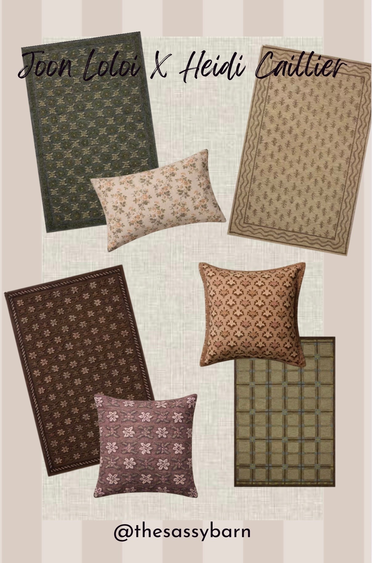 This new collection from @Joon Loloi is so pretty! Especially for fall!