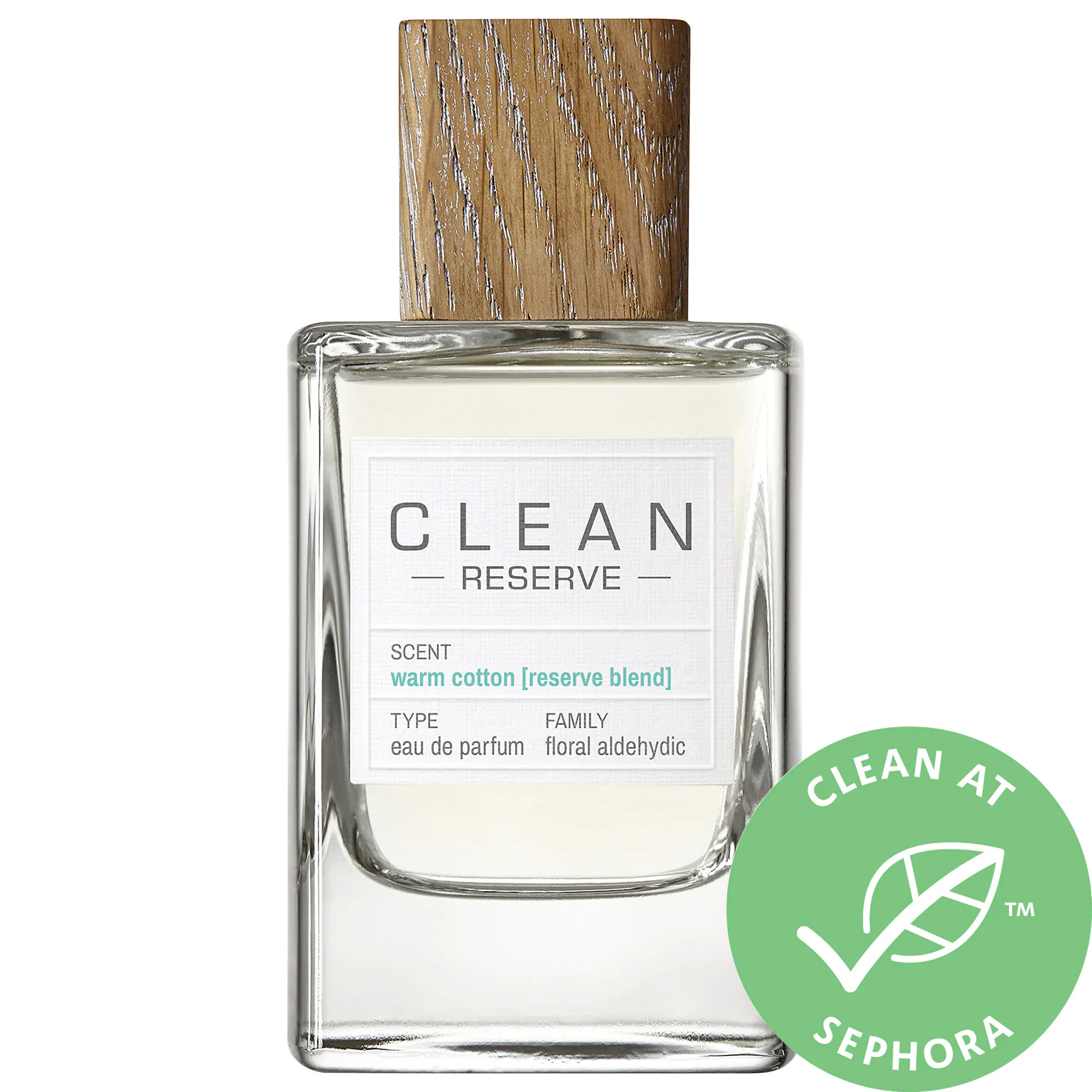 CLEAN RESERVE Reserve - Warm Cotton 3.4 oz/ 101 mL Eau de Parfum Spray | Sephora (US)