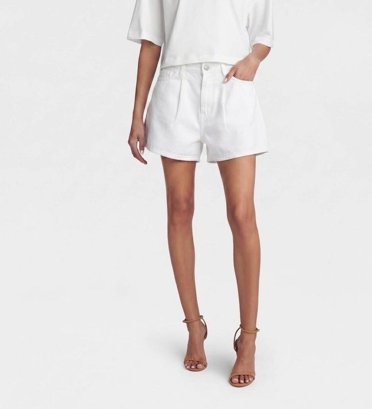 Pleated Denim Shorts

#LTKTravel #LTKOver40 #LTKootd