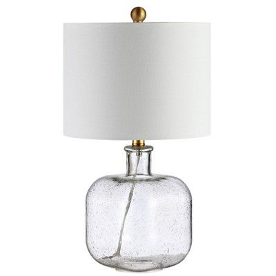 Armena Table Lamp - Clear/Brass Gold - Safavieh | Target