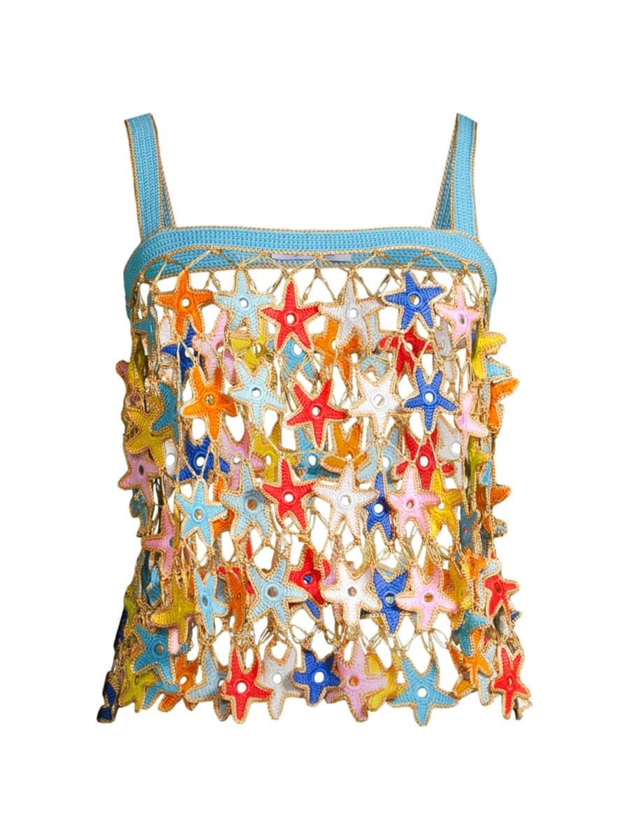 Star Crocheted Tank Top | Saks Fifth Avenue