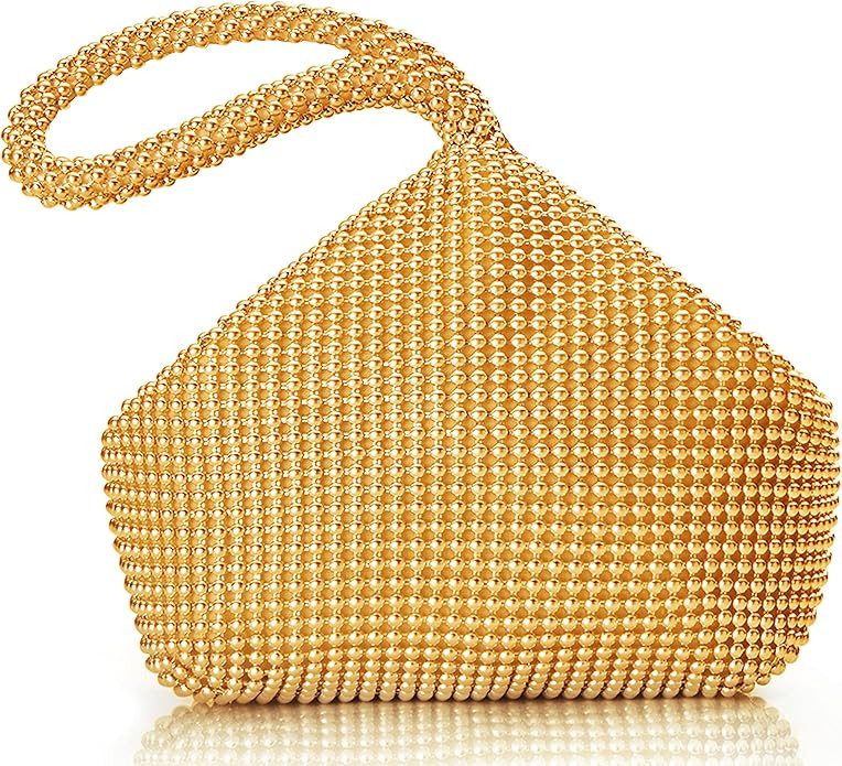 BABEYOND Women's Beaded Clutch Evening Bags Vintage Elegant Triangle Purse for 1920s Party Prom W... | Amazon (US)