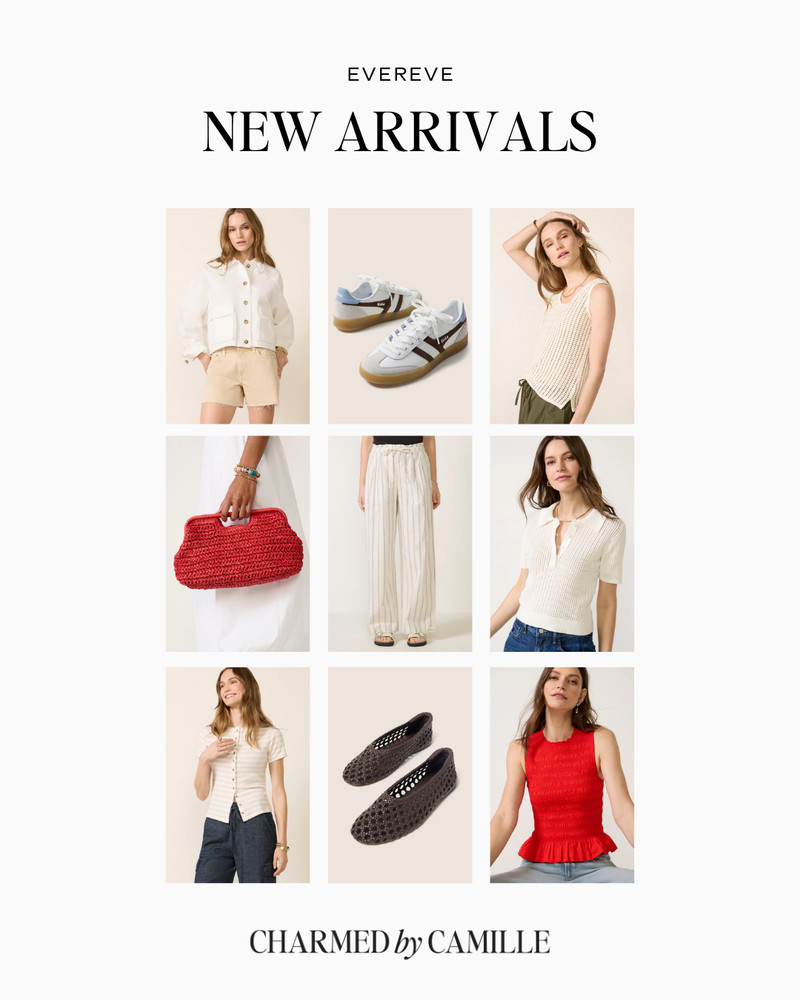 Evereve new arrivals I'm loving for spring ✨ immediately ordered this coat and dying over these pops of red!  

 #LTKSeasonal