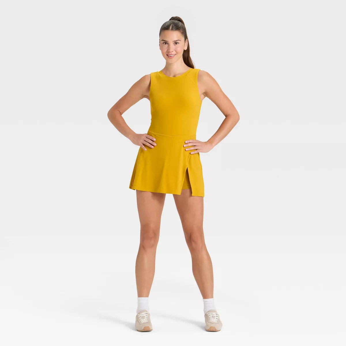 Women's Game Day High Neck Low Back Active Dress - JoyLab™ | Target