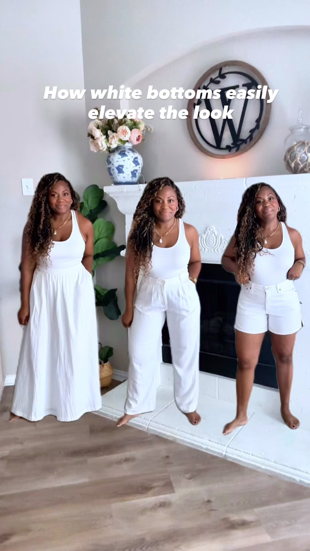 Three white bottoms that I’m absolutely loving as a curvy 5’3 Mom of two!

#LTKootd #LTKMothersDay
