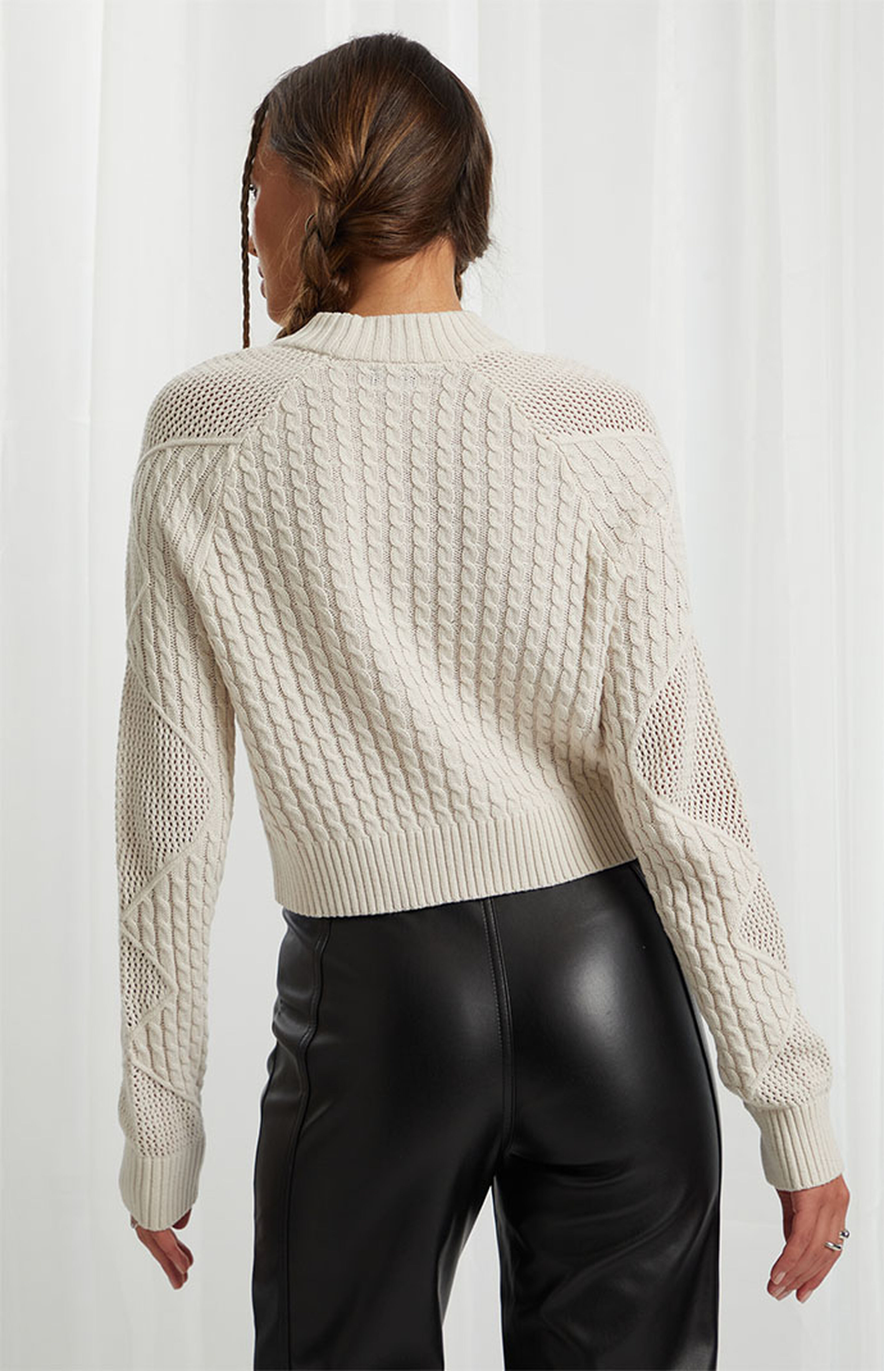 Beverly & Beck Lovely Heart Mock Neck Sweater | PacSun