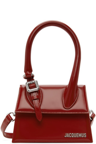 Red Le Chouchou 'Le Chiquito Moyen Boucle' Bag | SSENSE