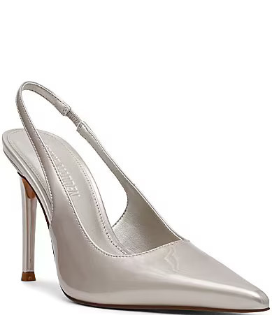 Steve Madden Reyes Patent Slingback Pumps - 6.5 | Dillard's