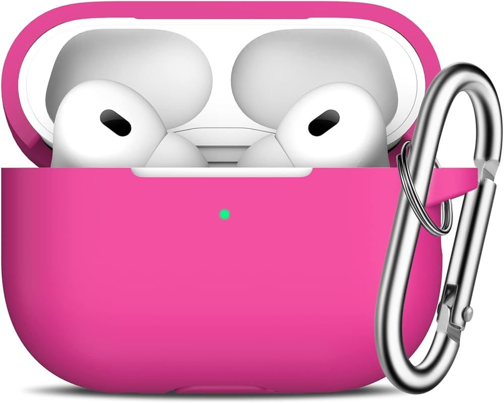 R-fun AirPods Pro 2nd/1st Generation Case Cover with Keychain, Full Protective Silicone Skin Acce... | Amazon (US)