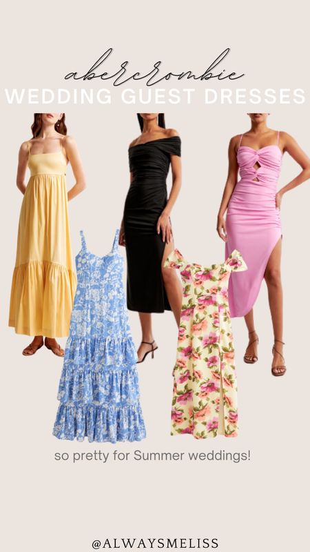 Love these wedding guest dresses!! Perfect for summer events and weddings 

#LTKParties #LTKFindsUnder100 #LTKWedding