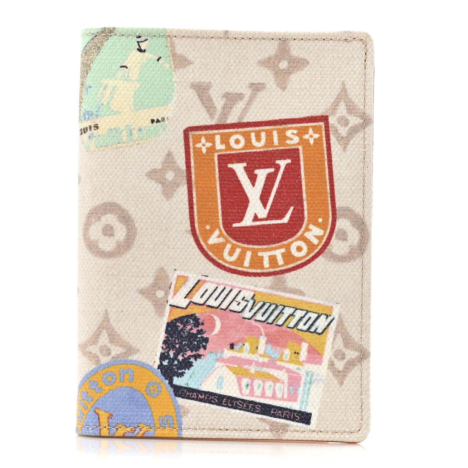 Monogram Flight Mode Passport Cover Dune | FASHIONPHILE (US)