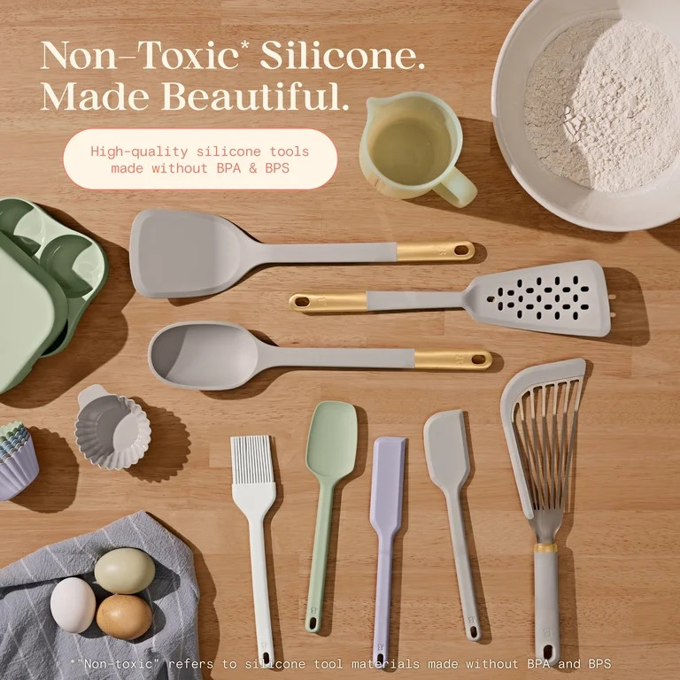 Beautiful Silicone Egg Bites Mold, Sage Green by Drew Barrymore | Walmart (US)