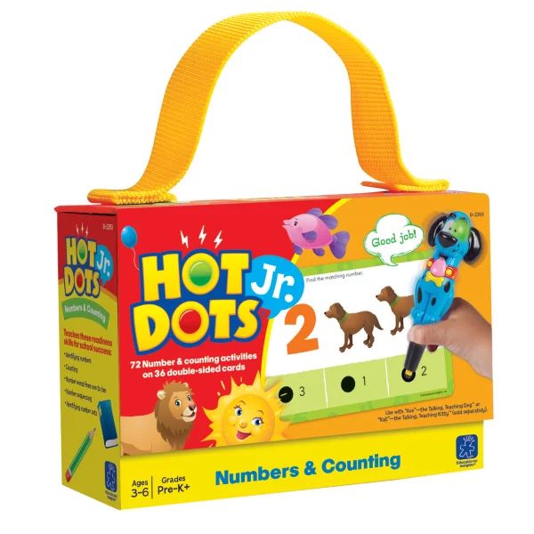 Hot Dots® Jr. Numbers & Counting Cards, Set of 72 | Walmart (US)
