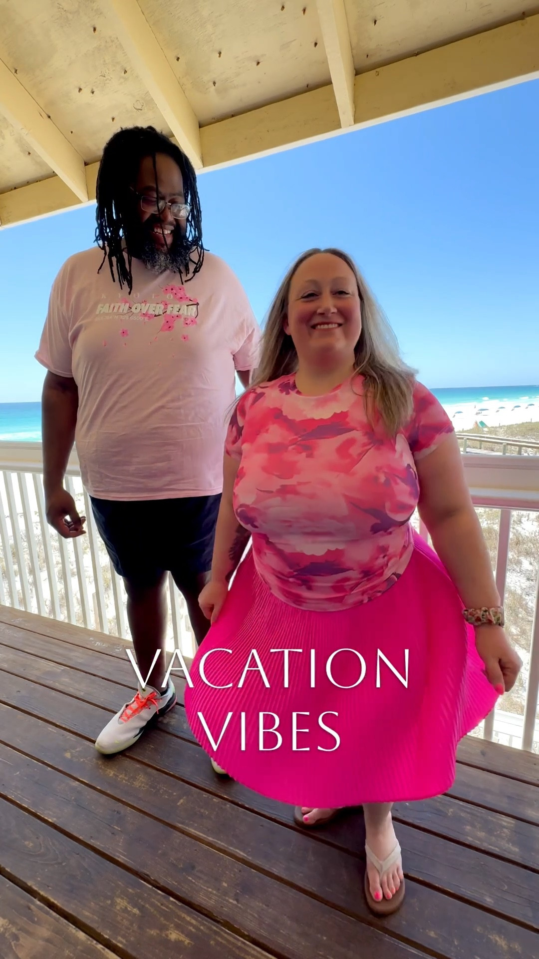 Vacation outfit of the day is this cute skort (XXL) and top (L). 

#LTKPetite #LTKootd #LTKMidsize