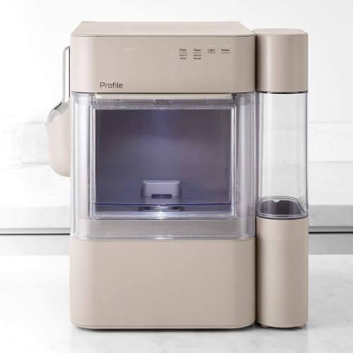 GE Profile Opal 2.0 Ultra Nugget Ice Maker with Side Tank & Scale Inhibiting Filter, Sandstone | Williams-Sonoma
