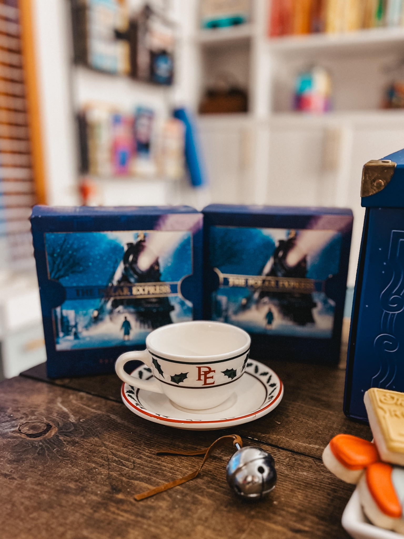 Polar express hot chocolate cups and saucers. These are JUST like the move. And seriously great quality! They have a new weight to them, so I don’t worry about the kids breaking them easily! The whole polar express line for the 20th anniversary is gourg! The boxes in the background are what the cup come in! 

#LTKHoliday #LTKGiftGuide