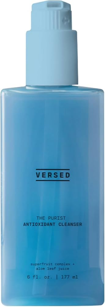 Versed The Purist Daily Antioxidant Gentle Face Cleanser - Daily Gel Cleanser + Moisturizing Face... | Amazon (US)