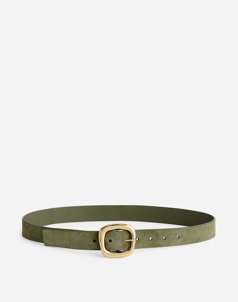 Sculptural Buckle Belt | Madewell | Madewell