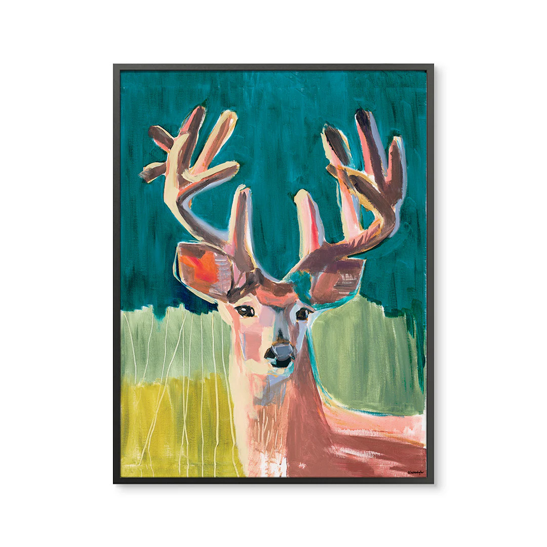 Deer Stand by Jenny Westenhofer Art Prints | Urban Garden Prints