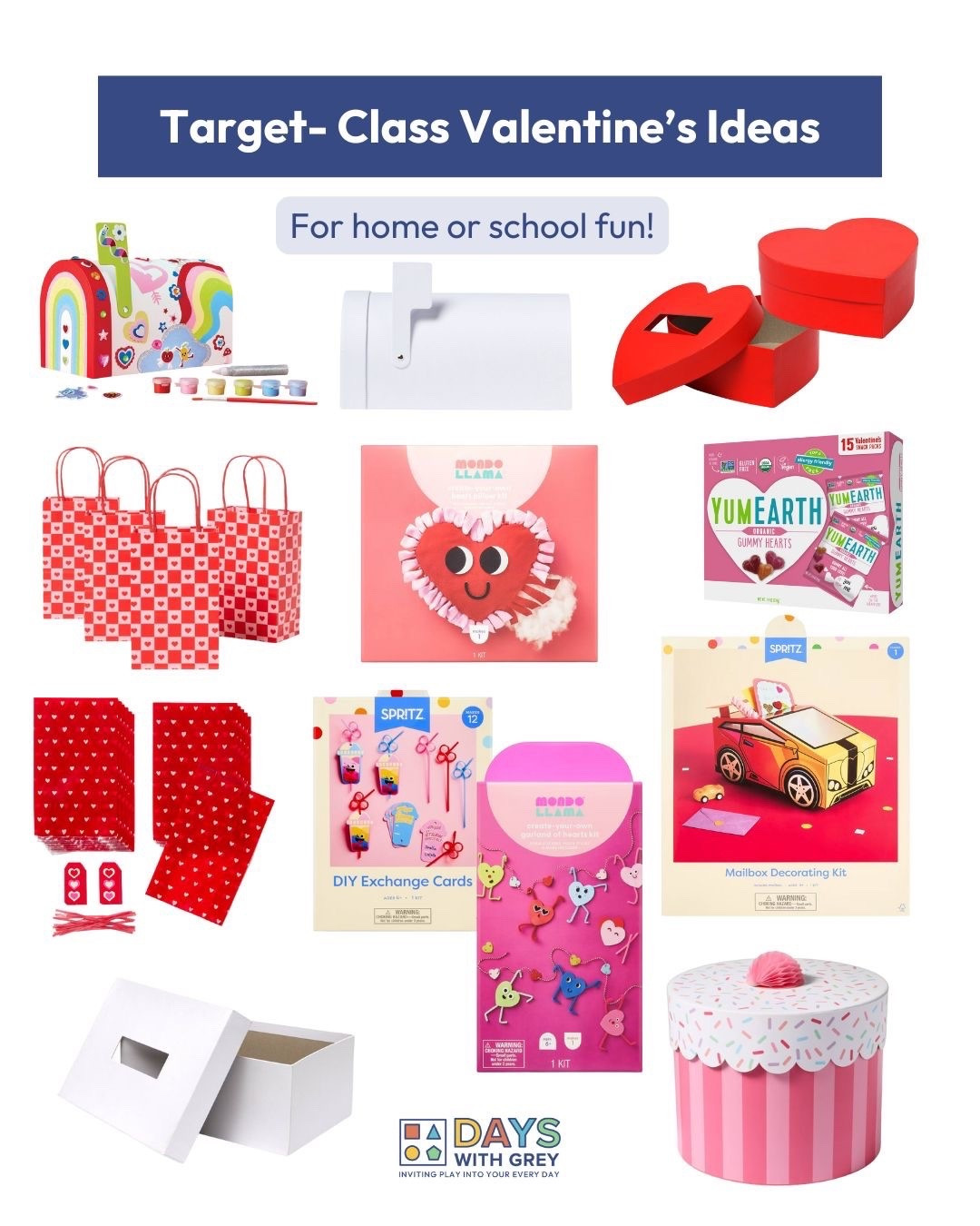 It feels like we just celebrated Christmas and watched the ball drop, and now it is time for Valentine’s Day! We love the $5 mailbox for Valentine’s Day- and there are so many items that will make your celebrations fun and festive at school or at home! 

#LTKKids #LTKmomlife #LTKSeasonal