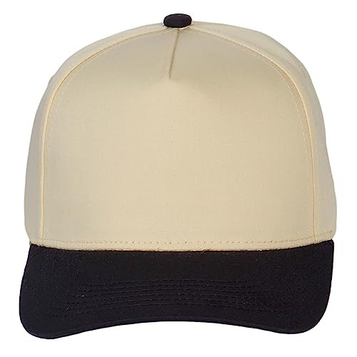 TOP HEADWEAR Throwback Heritage Snapback Hat - Two Tone Legacy Collection Baseball Cap, Black | Amazon (US)