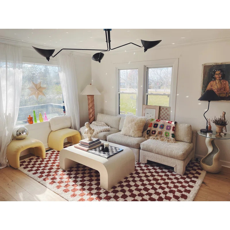 Walker Checkered Rug | Wayfair North America