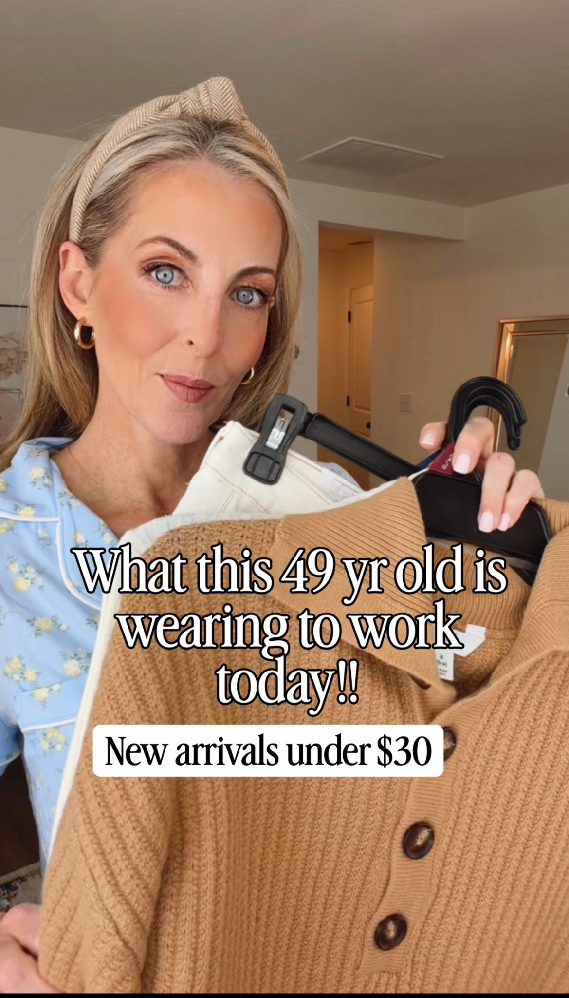 What this 49-year-old is wearing to work today… and every piece is under $30 👏 comment WALMART for all details 🙌🏼

Classic and timeless … This ultra-soft polo sweater paired with easy barrel-leg jeans is such a good everyday work combo, and the lightweight Henley pullover adds the perfect extra layer for chilly mornings. Comfortable, polished, and budget-friendly—because great style doesn’t have to be complicated or expensive.
Top: medium • Jeans: 0


#LTKdayinmylife #LTKgrwm #LTKmomlife