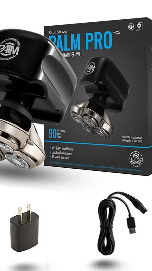 For the smoothest shave.

Wet & Dry Use – Water-resistant for shaving in or out of the shower

Mess-Free Cleaning – Built-in vacuum system, hallelujah 

Easy-rinse blades for simple maintenance

