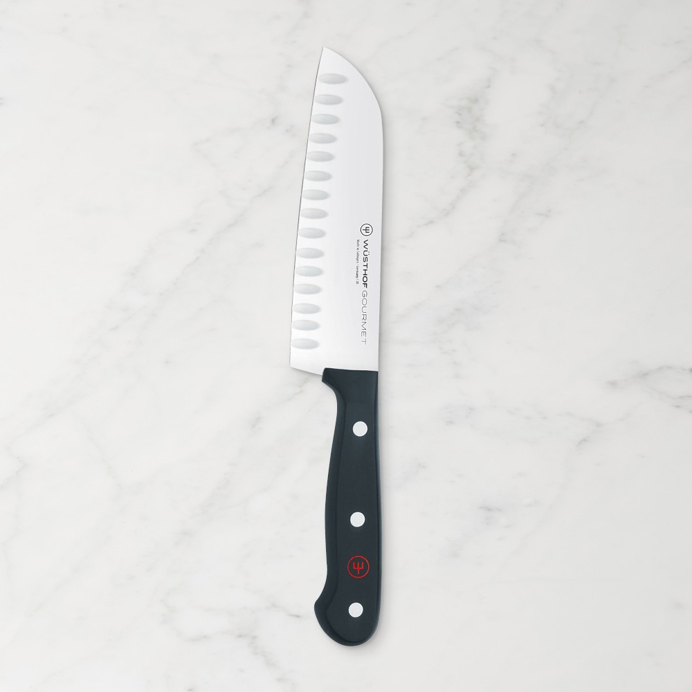 Wüsthof Gourmet Hollow-Edge Santoku Knife | Williams-Sonoma