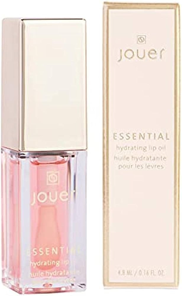 Jouer Essential Hydrating Lip Oil – Moisturizing Dry Lip Treatment Serum - Fragrance Free Clear... | Amazon (US)