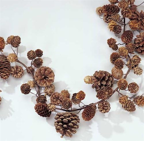 Natural Pinecone Garland. | Amazon (US)
