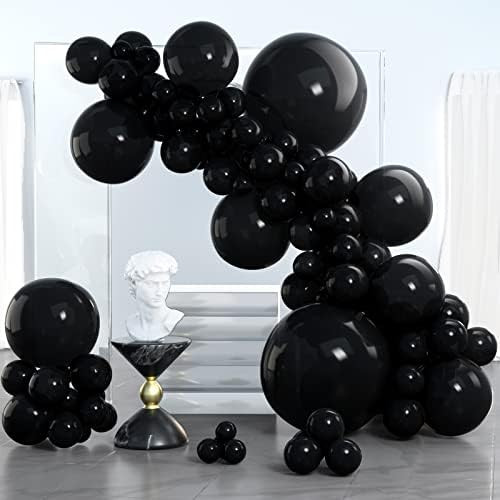 PartyWoo Black Balloons, 100 pcs Black Balloons Different Sizes Pack of 36 Inch 18 Inch 12 Inch 1... | Amazon (US)